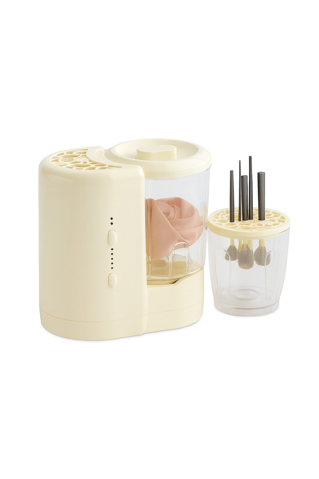 Mini Masina de Spalat Portabila USB 2-in-1 pentru Pensule Machiaj - Curatare Rapida cu Lumina UV, Type-C - Curatenie si