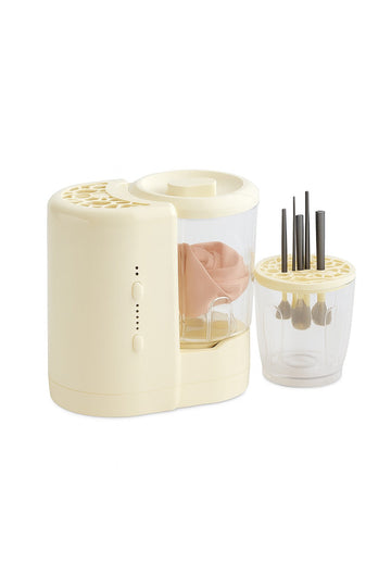Mini Masina de Spalat Portabila USB 2-in-1 pentru Pensule Machiaj - Curatare Rapida cu Lumina UV, Type-C - Curatenie si