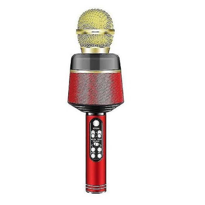 Microfon karaoke wireless Q008 – Bluetooth și difuzor integrat