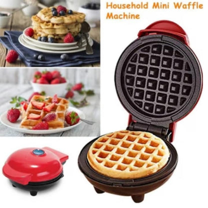 Mini aparat de facut vafe/gofre - invelis antiaderent, protectie supraincalzire, indicator luminos - Bucatarie si