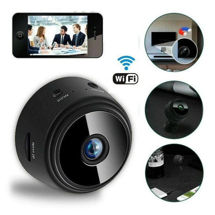 Cameră de supraveghere WiFi Full HD 1080P cu vedere nocturnă și detectare mișcare