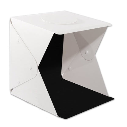 Mini Studio Foto Portabil - Poze Profesionale Pentru Produse, Cu Iluminare LED si Fundaluri Incluse - Sport si timp liber