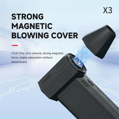 Mini Jet Fan Techsuit X8 58.000 RPM - Suflanta Super Jet pentru Curatare - Auto si moto