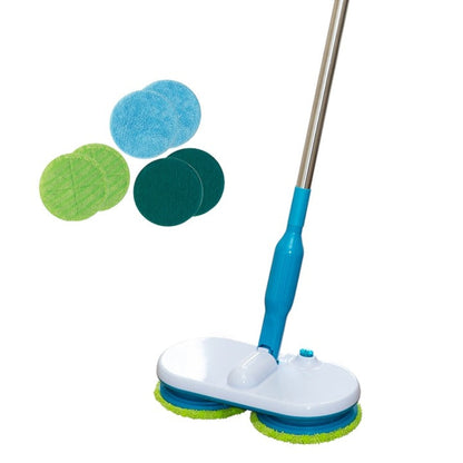 Hurricane Floating Mop wireless - Mop electric cu capete duble rotative, 100 rotatii/min - Curatenie si intretinere
