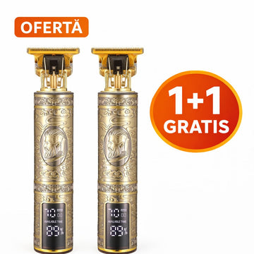 Pachet oferta 1+1 GRATIS - Masina de tuns Vintage T9 cu afisaj LED - Sanatate si ingrijire