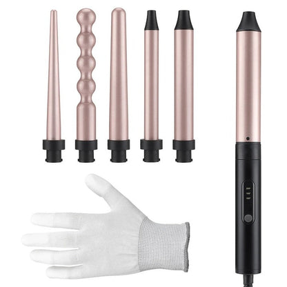 Ondulator par 7 in 1 multifunctional 6 capete bucle profesionale - Sanatate si ingrijire