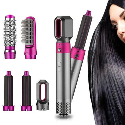Perie de Par Multifunctionala 5 in 1 Hot Air Styler cu Accesorii - Sport si timp liber