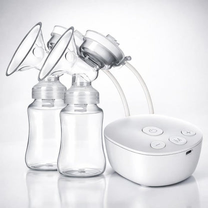 Pachet Bebe 2 in 1 - Incalzitor Portabil Biberoane + Pompa San Electrica Dubla USB - Doar 169 Lei - Copii si bebelusi