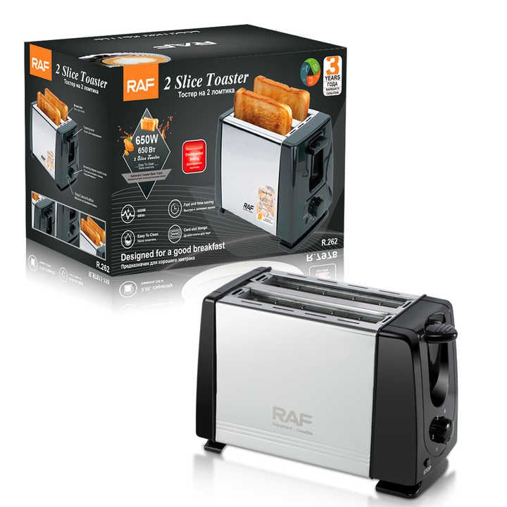 Prajitor Paine RAF R262 750W 6 Trepte - Bucatarie si electrocasnice