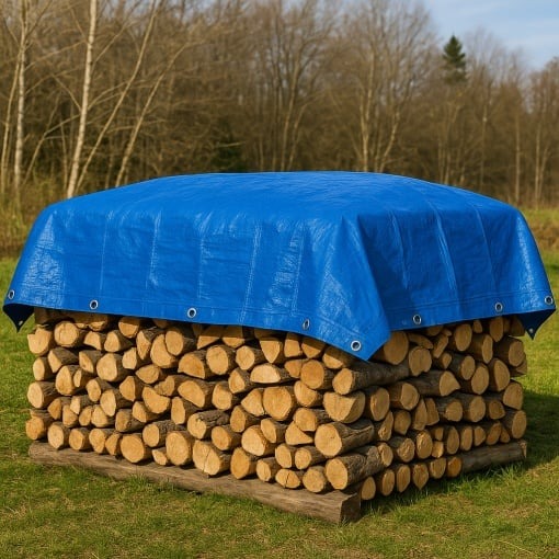 Prelată Impermeabilă 3x4m cu Inele, Tratată UV, Rezistentă la Apă și Rupere