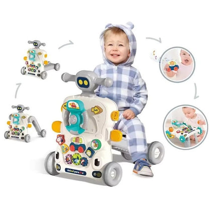 Premergător Antemergător 5 în 1 Multifuncțional cu Trotinetă și Centru de Activități