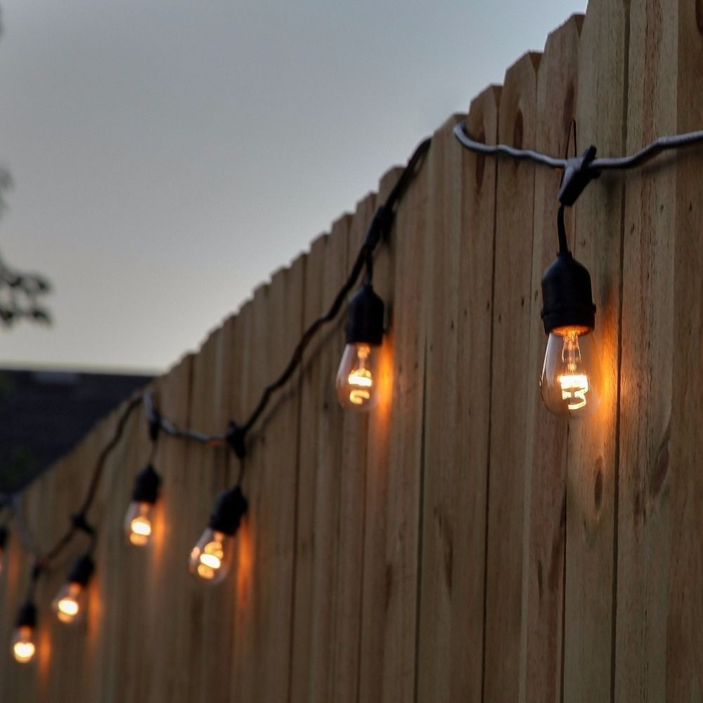 Ghirlanda Luminoasa Premium 15 Metri - 30 Becuri LED Alb Cald Pentru Gradina, Terasa si Evenimente - Iluminat