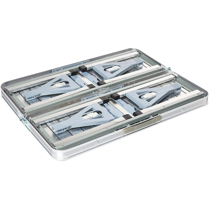 Masa Pliabila Camping Cu 4 Scaune Integrate Din Aluminiu Tip Valiza - Auto si moto