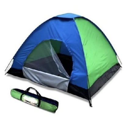 Cort Camping Pentru 2 Persoane - Impermeabil, Usor De Montat, Cu Plasa Anti-Insecte si 2 Marimi Disponibile - Sport si timp