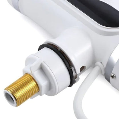 Robinet electric instant cu duș – încălzire apă, montaj perete, afișaj LCD