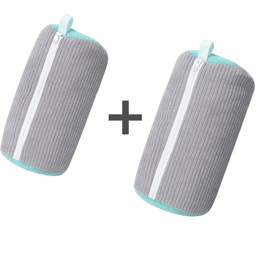 Set 2 Săculeți Spălat Încălțăminte la Mașină 39×19 cm (1+1 GRATIS) – Protecție din Fibră Moale, Reutilizabili