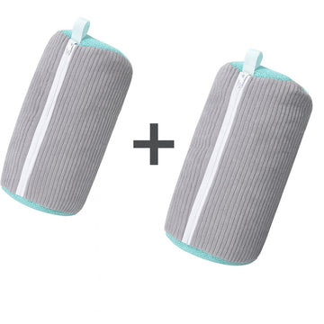 Set 2 Saculeti Spalat Incaltaminte la Masina 39x19 cm (1+1 GRATIS) - Protectie din Fibra Moale, Reutilizabili - Copii si