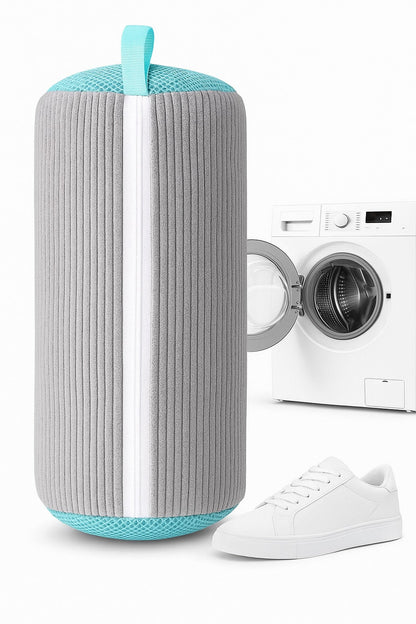 Set 2 Saculeti Spalat Incaltaminte la Masina 39x19 cm (1+1 GRATIS) - Protectie din Fibra Moale, Reutilizabili - Copii si