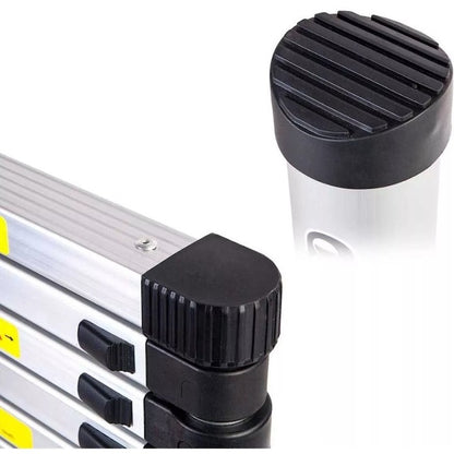 Scară Telescopică Pliabilă din Aluminiu 2,9 m