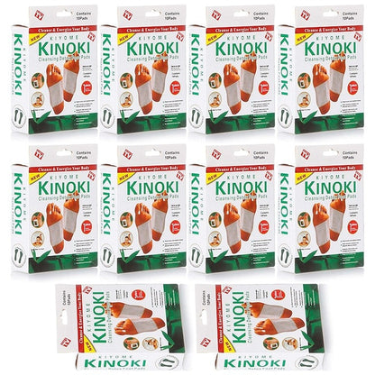 Plasturi Detox Kinoki Premium pentru Picioare – Set 100 Bucăți