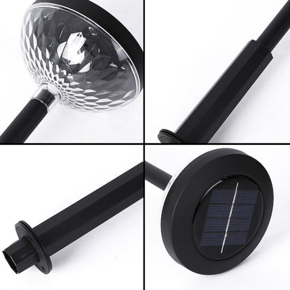 Set 2 lampi solare LED RGB gradina - 2 moduri de lumina - Iluminat
