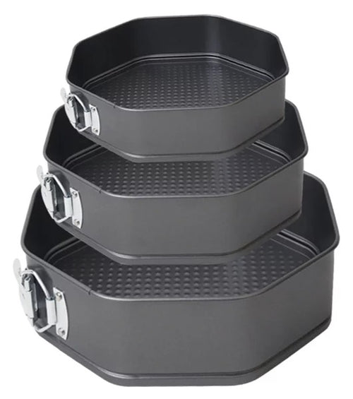Set 3 tăvi prăjituri octogon – 3 mărimi diferite - Produse Auto, Casă & Grădină - OkDeals.ro