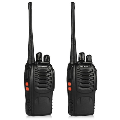 Set 2 Bucati Walkie Talkie Baofeng BF-888S PMR 5W Raza Lunga