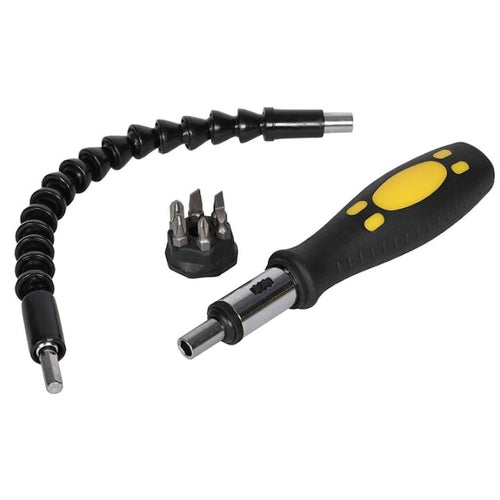 Set extensor flexibil Snake Bit – pentru bormașini, șurubelnițe și biți - Produse Auto, Casă & Grădină - OkDeals.ro