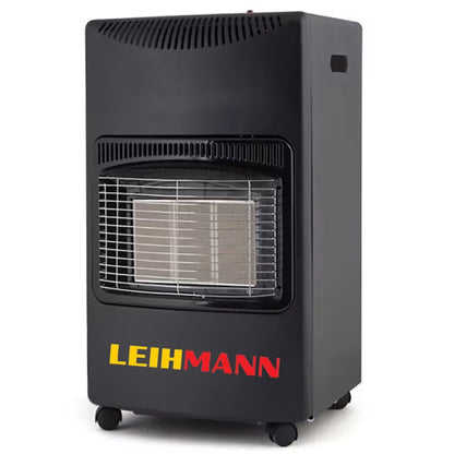 Sobă pe Gaz Portabilă LEIHMANN cu Infraroșu, 3 Trepte, Protecție Răsturnare