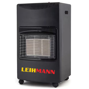 Sobă pe Gaz Portabilă LEIHMANN cu Infraroșu, 3 Trepte, Protecție Răsturnare