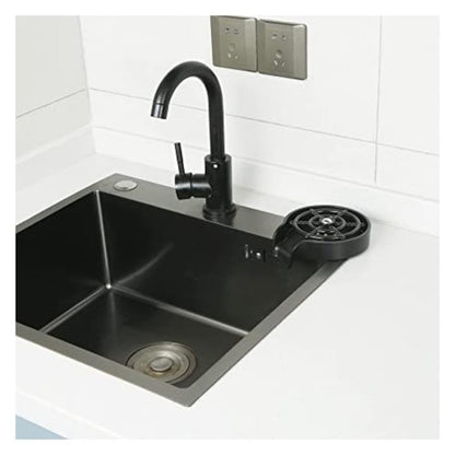 Spălător pahare/sticle cu presiune – montaj pe chiuvetă, racorduri incluse, ideal bar/restaurante