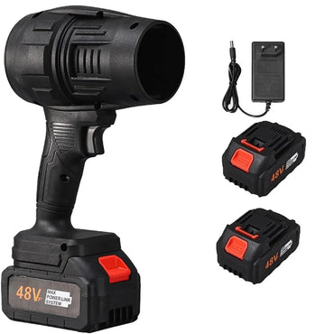 Suflantă praf portabilă fără fir – 555 m³/min, 2 acumulatori 48V incluși