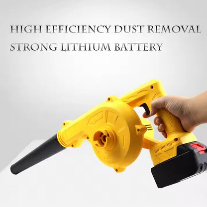 Suflanta frunze fara fir 880W, 2 acumulatori 36V, 2 în 1 suflare și aspirare frunze, praf, zapada, 18000 RPM