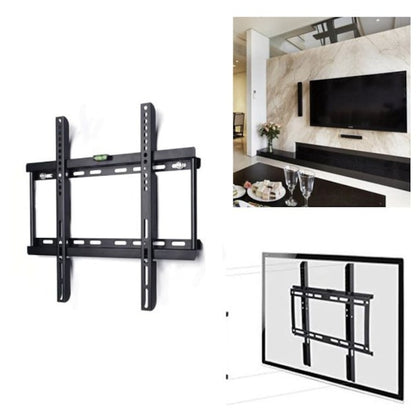 Suport TV perete – compatibil 26-63”, max 70Kg, negru, fix și rezistent