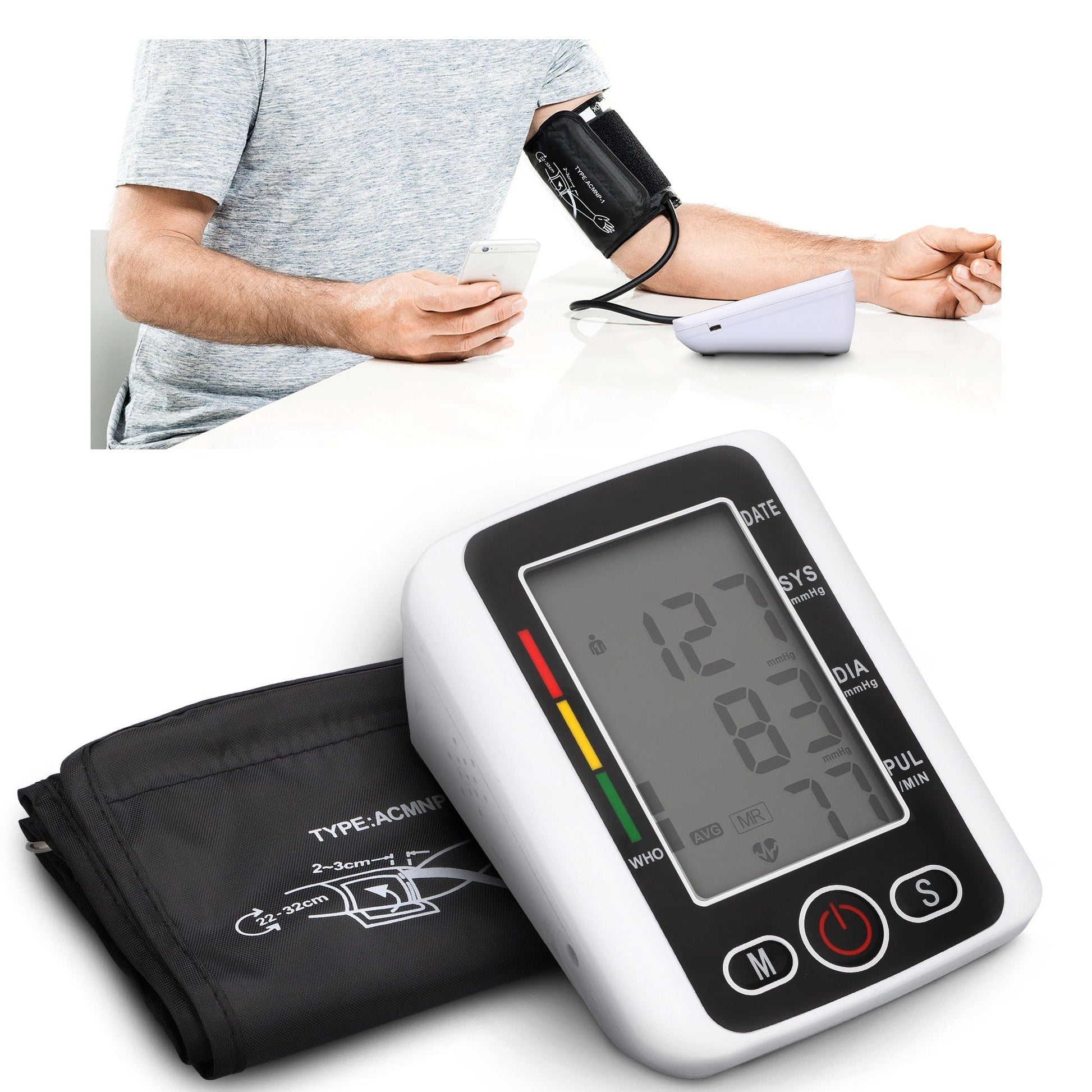 Pachet tensiometru digital + pulsoximetru + guler cervical gonflabil oferta limitata - Sport si timp liber