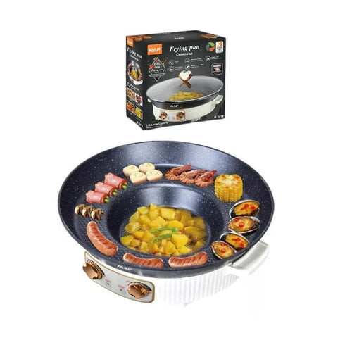 Tigaie Electrică 2 în 1 RAF R5416 1600W 2L - Produse Auto, Casă & Grădină - OkDeals.ro