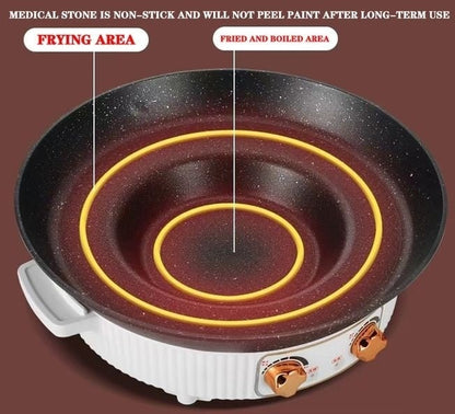 Tigaie Electrică 2 în 1 RAF R5416 1600W 2L