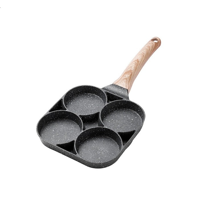 Tigaie antiaderenta 4 compartimente - aliaj aluminiu, Ø32 cm - Bucatarie si electrocasnice