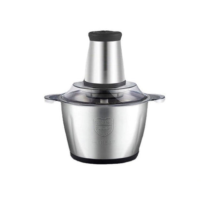 Tocator electric inox 5L cu 4 lame din otel inoxidabil negru - Bucatarie si electrocasnice