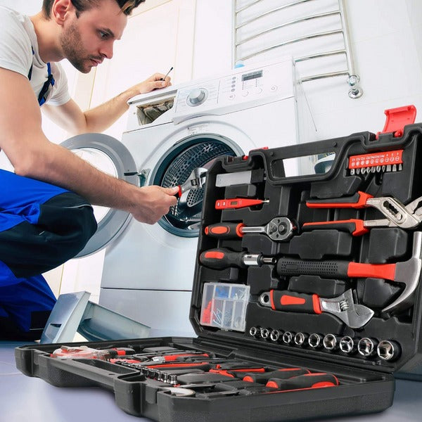 Trusa profesionala scule 43 piese multifunctionala set complet reparatii cu cutie organizatoare - Sport si timp liber