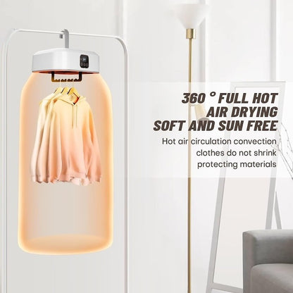 Uscator de rufe electric portabil 600W - pliabil, fara gaurire, ideal calatorii - Copii si bebelusi