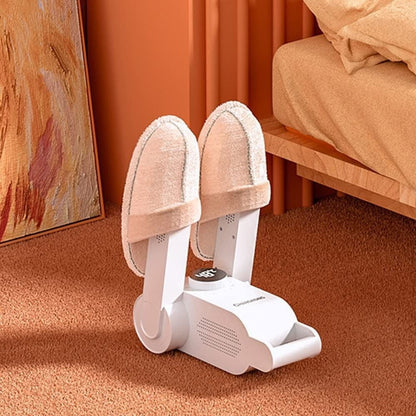 Uscator Electric pentru Incaltaminte cu Dezinfectare UV, Timer si Design Pliabil - Uscare Rapida 360° - Sport si timp liber