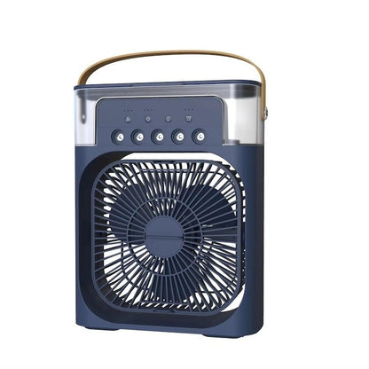 Ventilator Portabil Cu Rezervor Apa 600ML Umidificare Vaporizare Si Racire 3 In 1 - Sport si timp liber