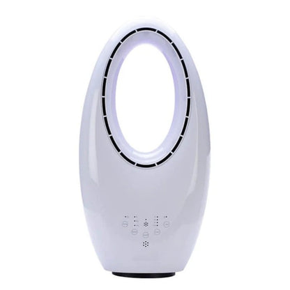 Ventilator si purificator aer Tobi Bladeless, Oscilant, LED, Telecomanda